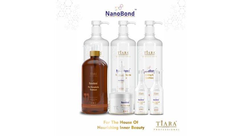 “TIARA LONDON®” introduces their professional range of hair care products with “NANOBOND”